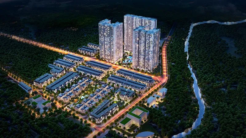 Quy mô và mật độ xây dựng chung cư Vinhomes Gardenia quận Nam Từ Liêm là bao nhiêu?