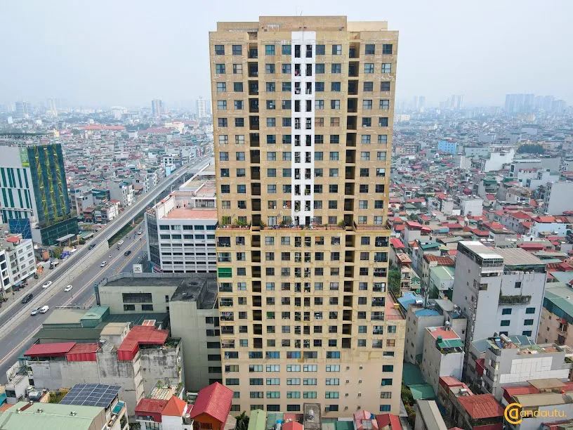 Quy mô và mật độ xây dựng chung cư Tân Hồng Hà Complex quận Thanh Xuân là bao nhiêu?