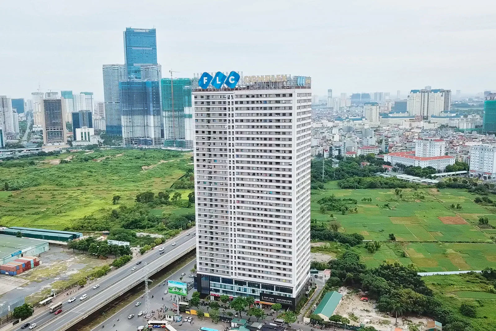Quy mô và mật độ xây dựng chung cư FLC Complex quận Nam Từ Liêm là bao nhiêu?