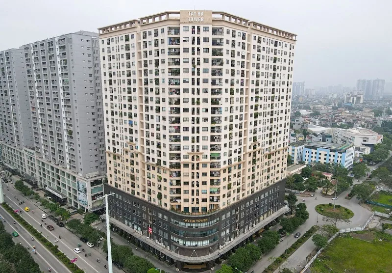 Quy mô và mật độ xây dựng chung cư Tây Hà Tower quận Nam Từ Liêm là bao nhiêu?