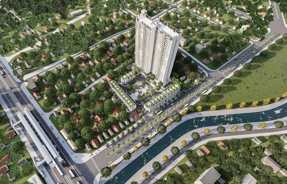 Quy mô và mật độ xây dựng chung cư Hoàng Thành Pearl quận Nam Từ Liêm là bao nhiêu?