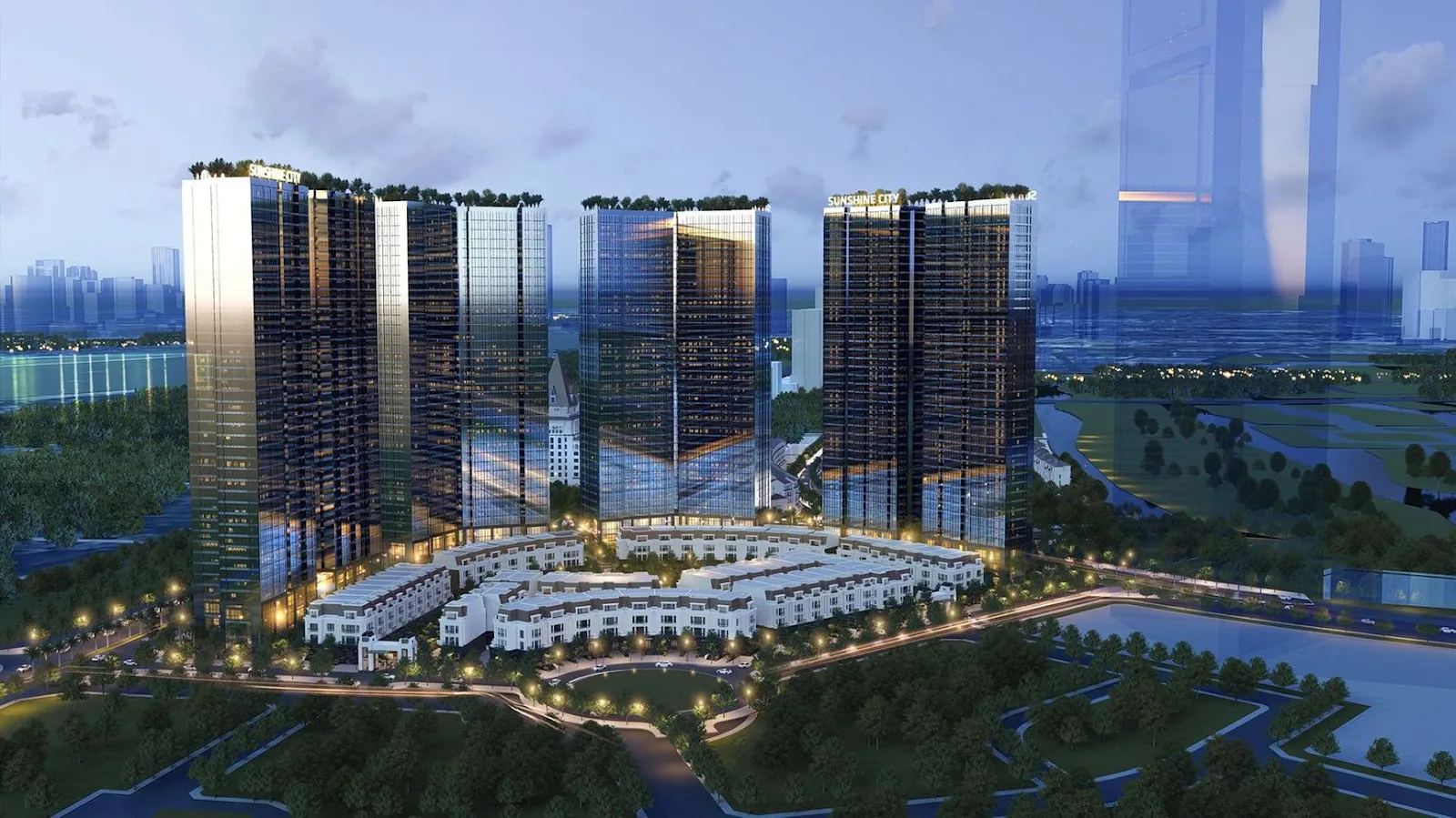 Quy mô và mật độ xây dựng của chung cư Sunshine City quận Bắc Từ Liêm như thế nào? 