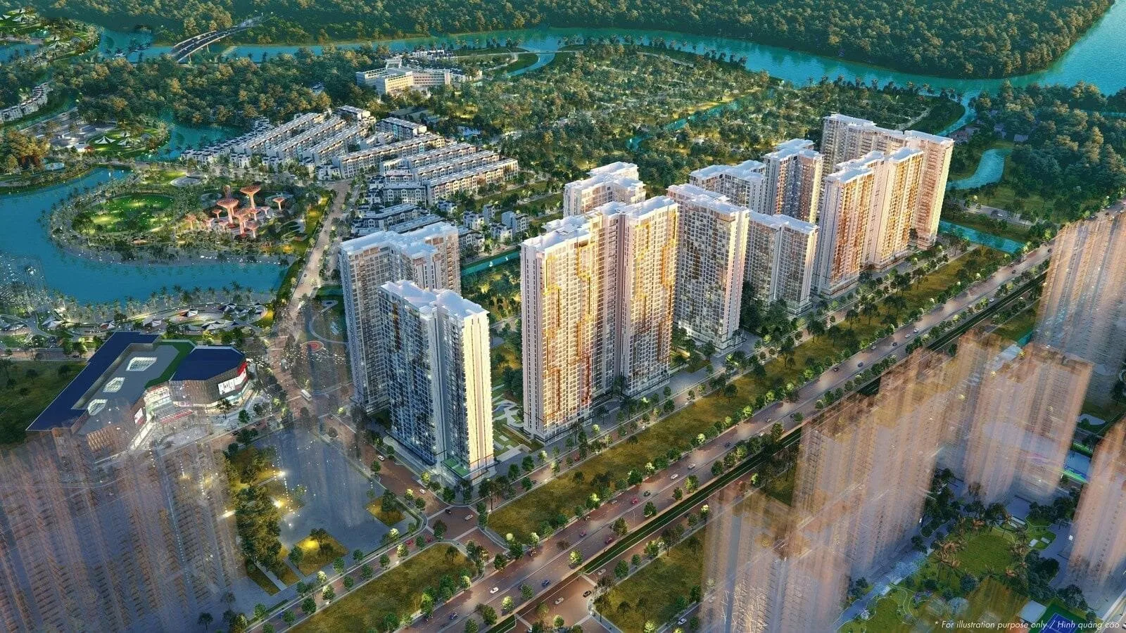 Phân khu Riviera dự án Masteri Centre Point có bao nhiêu tòa tháp?