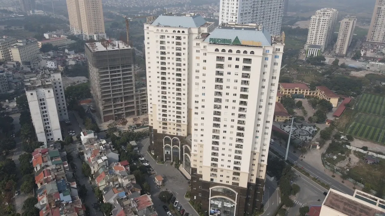 Quy mô và mật độ xây dựng chung cư The Light quận Nam Từ Liêm là bao nhiêu?
