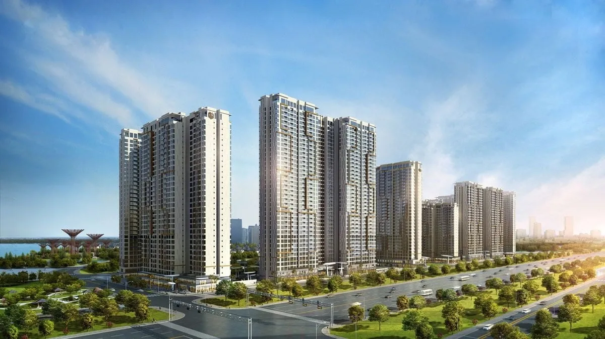 Các tòa tháp phân khu Riviera dự Masteri Centre Point cao bao nhiêu tầng?