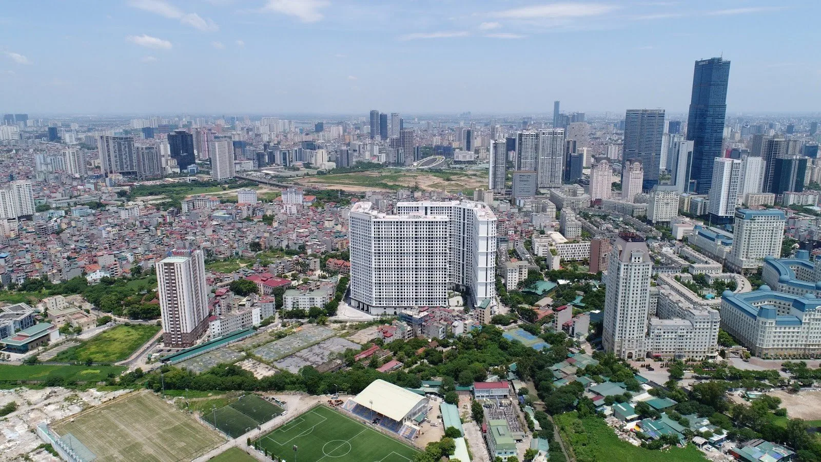 Quy mô và mật độ xây dựng chung cư Emerald Center Park quận Nam Từ Liêm như thế nào?