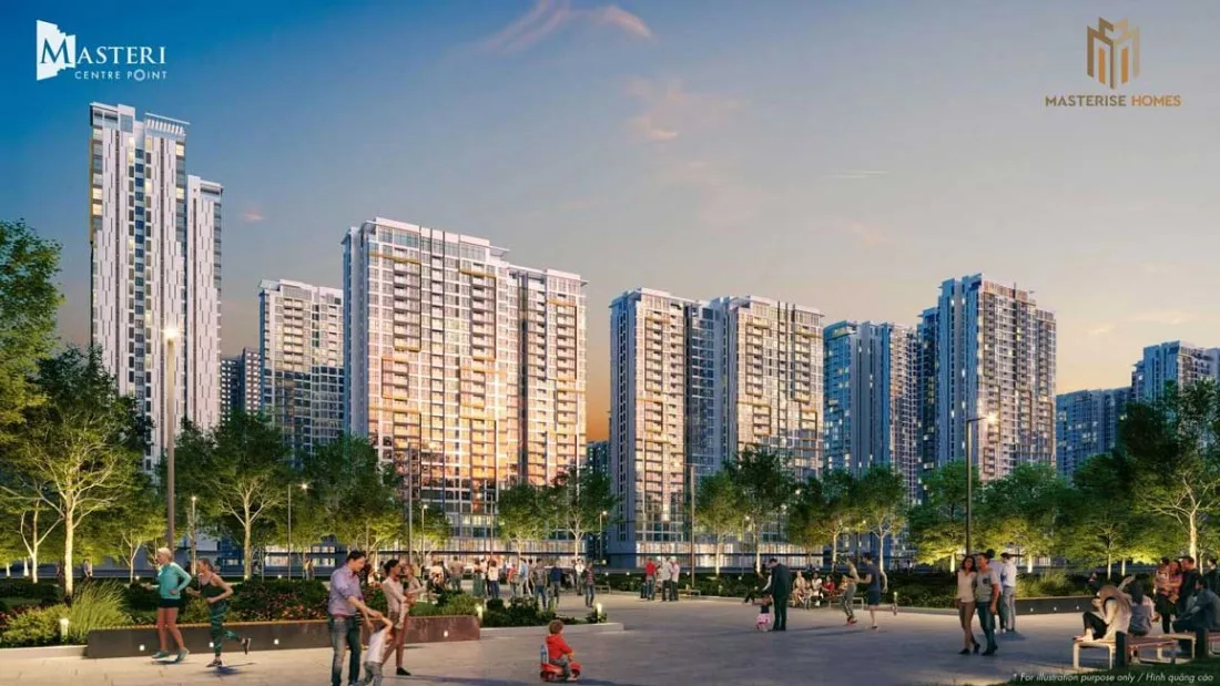 Khám phá layout căn hộ 3 phòng ngủ dự án Masteri Centre Point