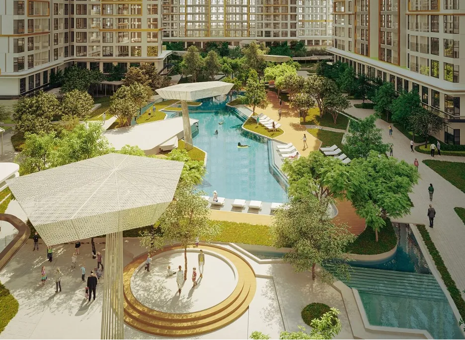 Khám phá hướng view tòa C phân khu Riviera dự án Masteri Centre Point