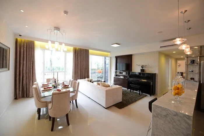 Tận hưởng view sông Sài Gòn từ căn hộ 3PN block T4 dự án Masteri Thảo Điền