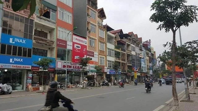 Nhà mặt phố quận Thanh Xuân đang bán bao nhiêu 1m2?