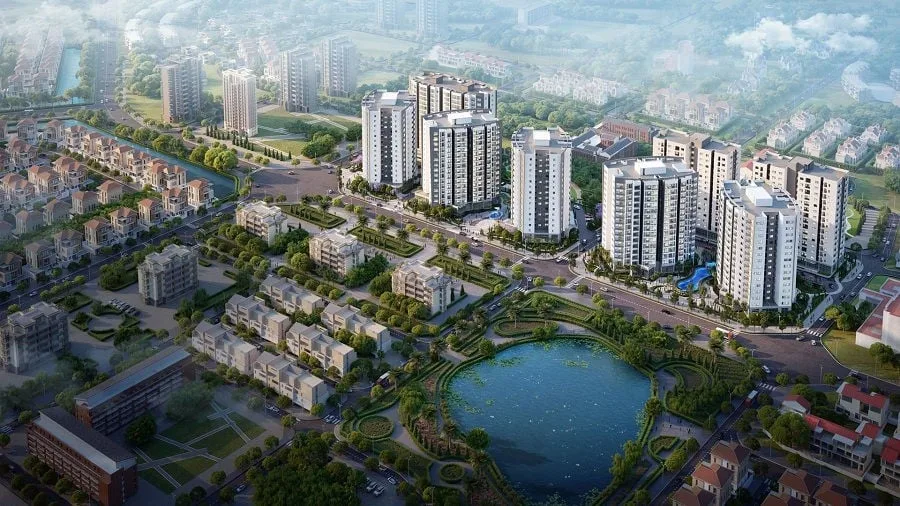 Quy mô và mật độ xây dựng chung cư Le Grand Jardin quận Long Biên như thế nào?