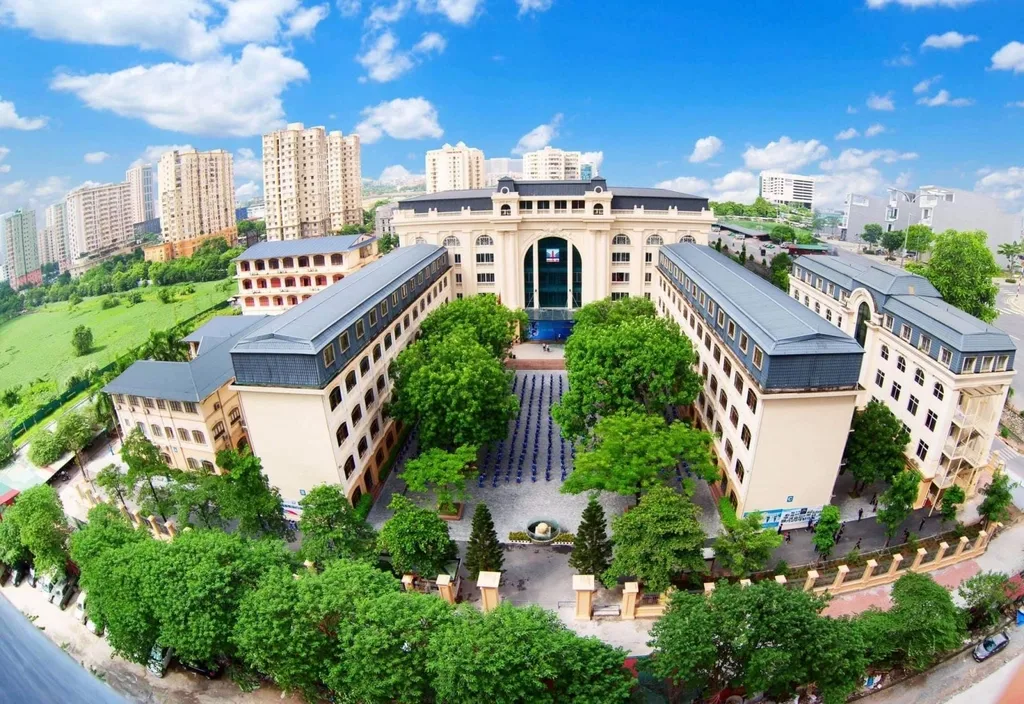 Gần chung cư A14 Nam Trung Yên quận Cầu Giấy có trường liên cấp nào không?