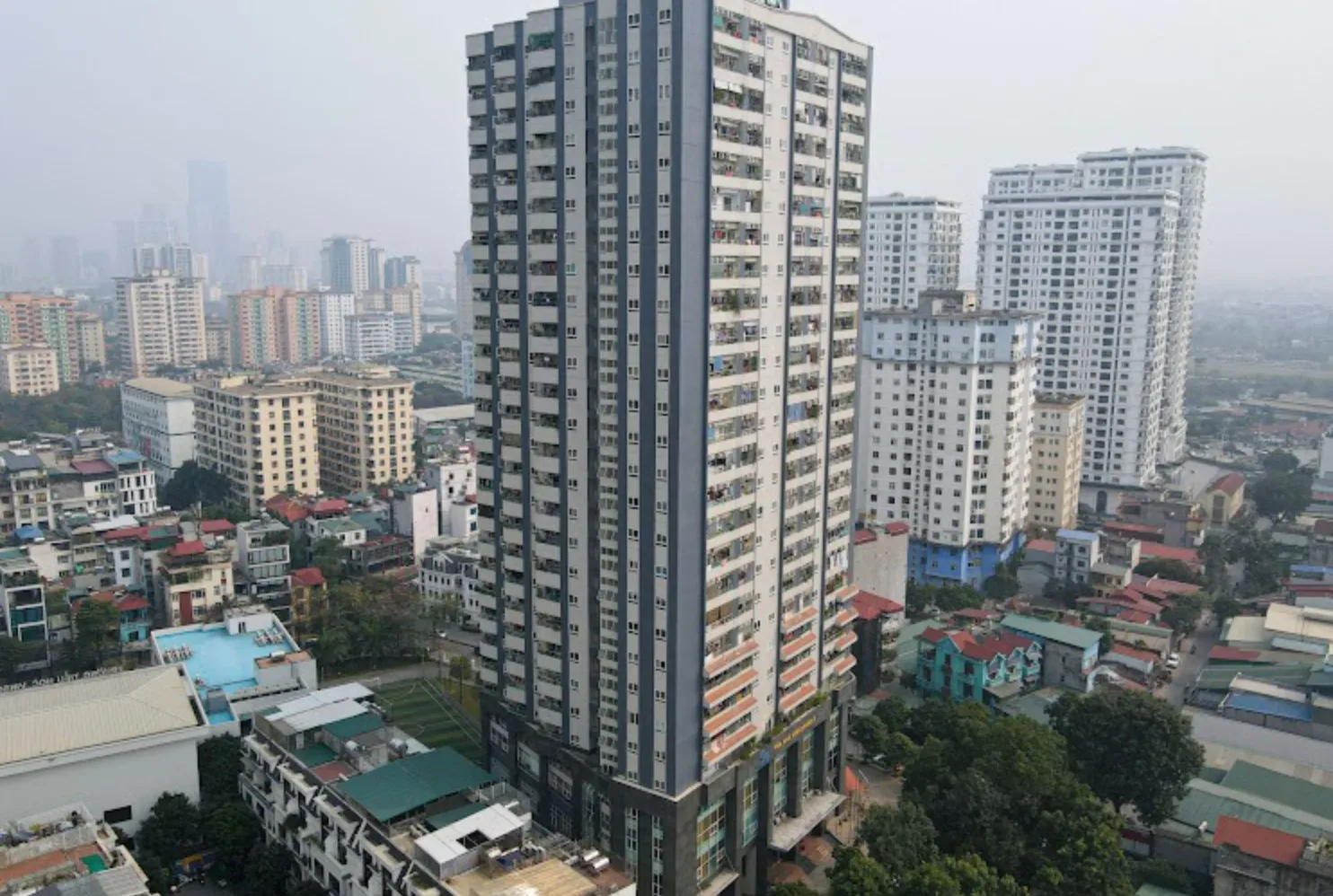 Quy mô và mật độ xây dựng chung cư Vinaconex 7 quận Nam Từ Liêm như thế nào?