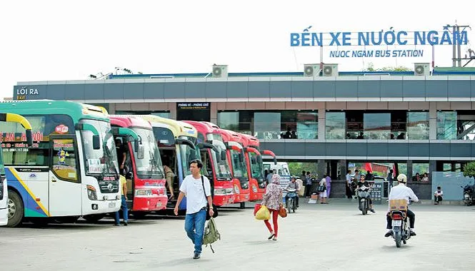 Chung cư Hateco Hoàng Mai cách bến xe Nước Ngầm bao nhiêu km?