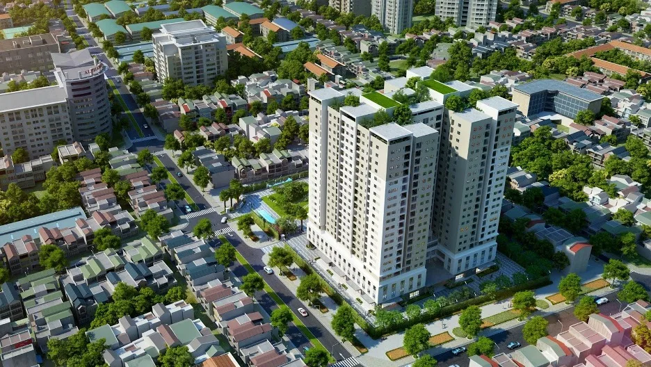 Gần chung cư Thăng Long Number One quận Cầu Giấy có trường mầm non nào?