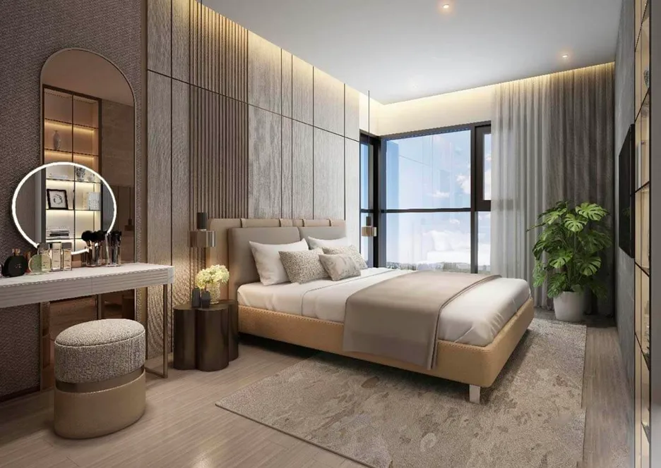 Căn hộ 2PN view nội khu 75m2 phân khu Gardenia dự án Masteri Centre Point có giá bao nhiêu 1m2?