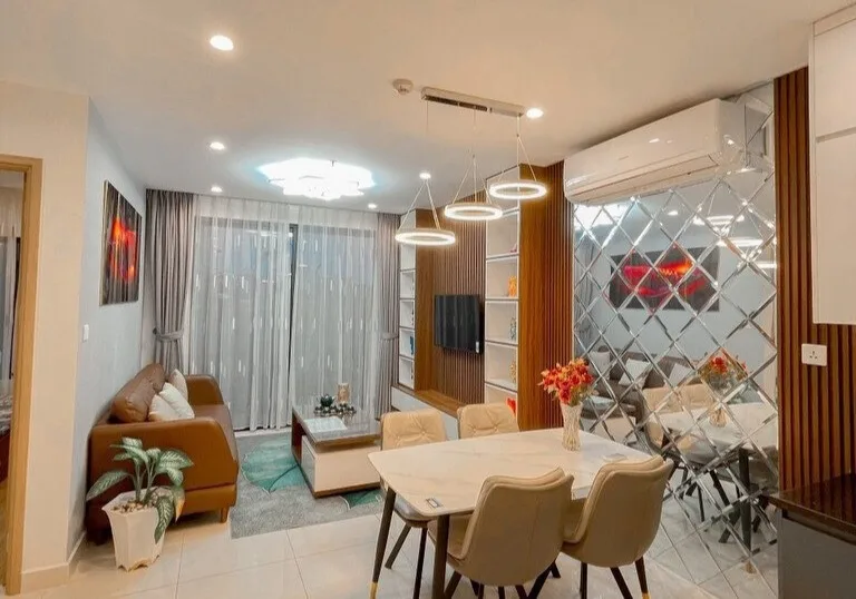 Căn S1.07-CH03, 2 ngủ khu The Sapphire 1 - Vinhomes Ocean Park 1 có giá thuê bao nhiêu? 