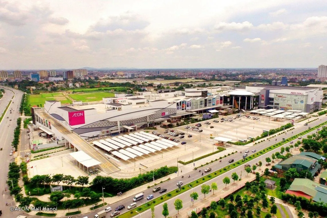 Chung cư Hà Nội Homeland quận Long Biên cách AEON Mall Long Biên bao nhiêu km?