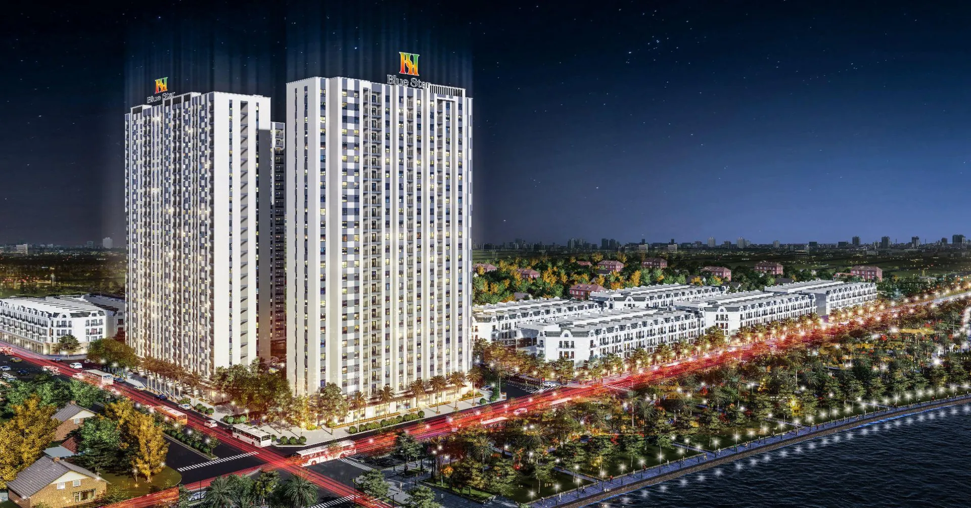 So sánh dự án Masteri Waterfront và Hanhomes Blue Star