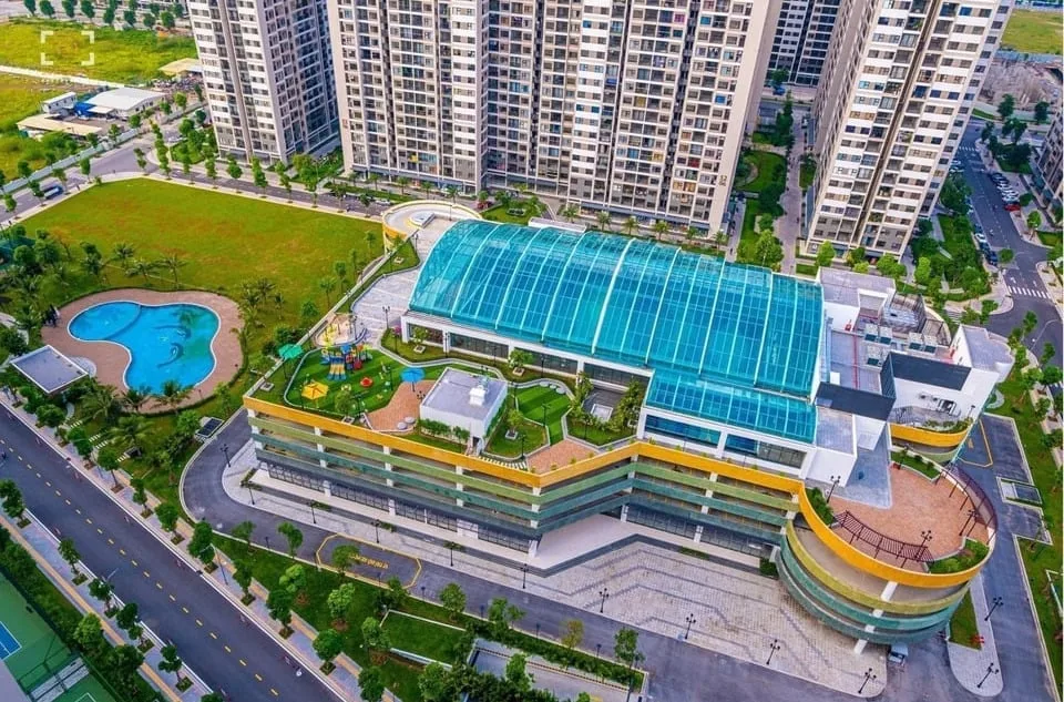 Nhà xe nổi 5 tầng ở Vinhomes Ocean Park 1 được phân bố ở những địa điểm nào?