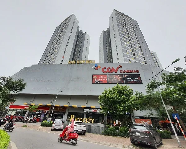 Chung cư Rice City Linh Đàm quận Hoàng Mai địa chỉ cụ thể ở đâu?