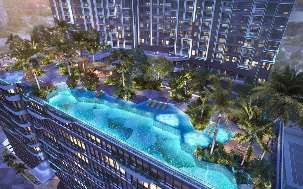 Tòa East dự án Lumière Riverside có bao nhiêu tầng đỗ xe nổi?