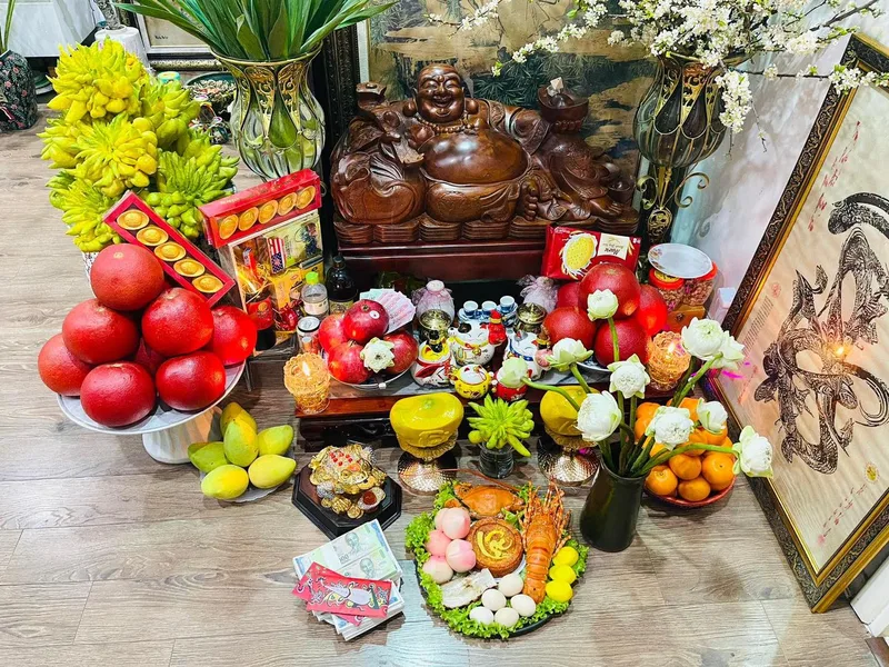 Mẫu văn khấn Thần Tài ngày rằm và mùng 10 Âm lịch mỗi tháng