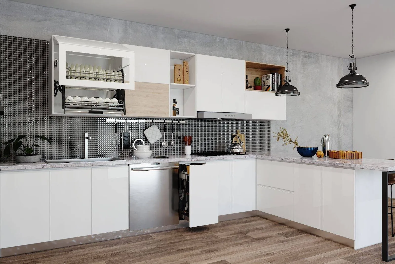 Tiêu chuẩn thiết kế phòng bếp - ăn các gia chủ cần nắm để không bị bất tiện khi sinh hoạt