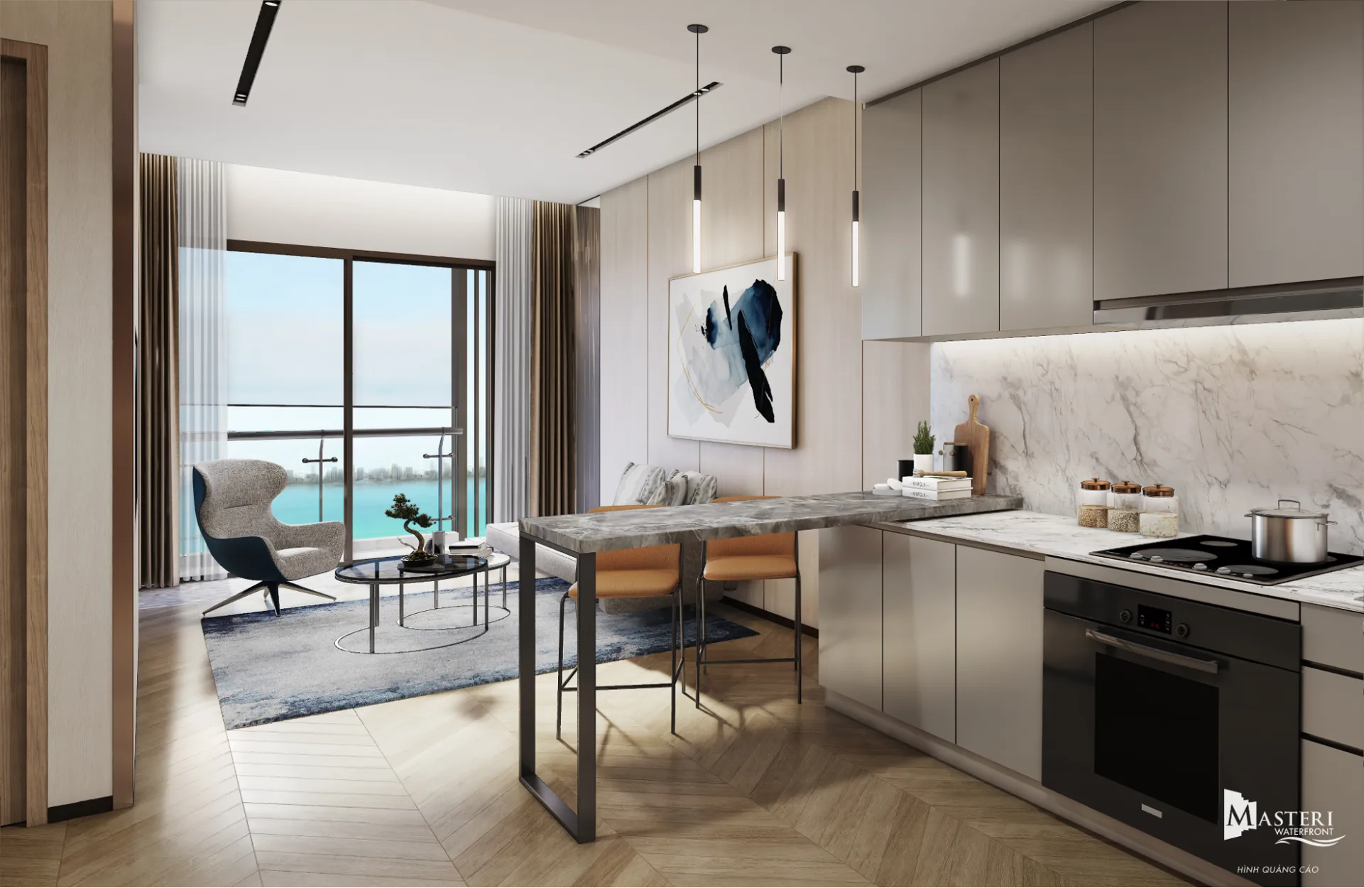 Người trẻ sẵn sàng chi thêm chục triệu để ở gần công viên: Thuê chung cư Masteri Waterfront lợi đôi đường