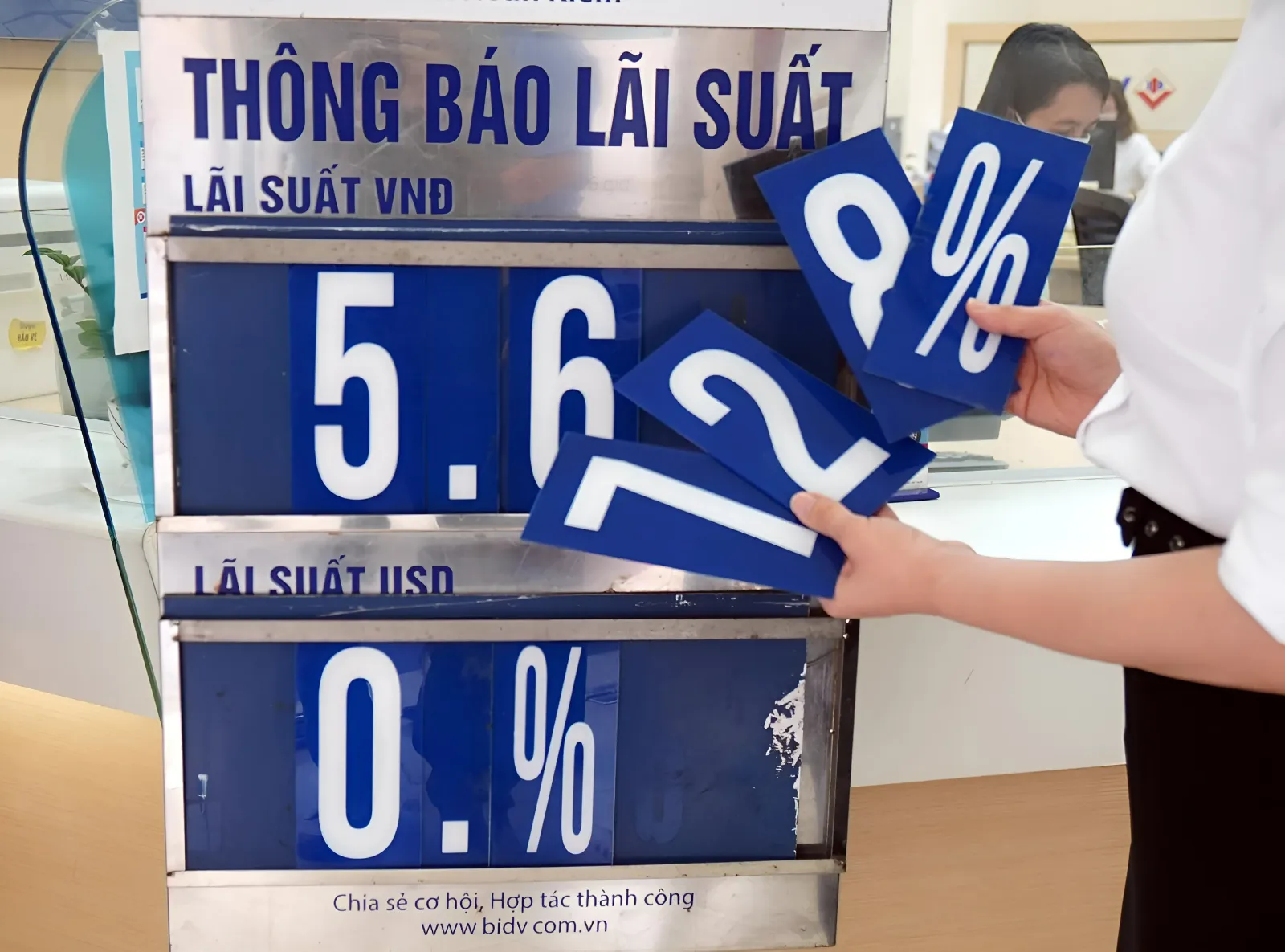 500 triệu gửi ngân hàng Nam Á lãi suất bao nhiêu?