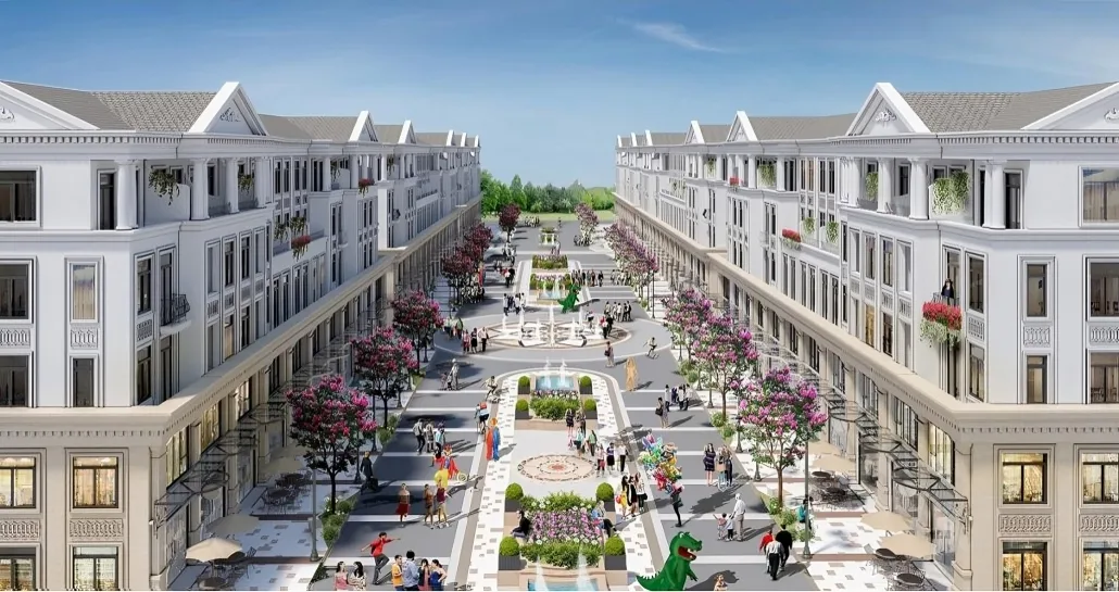 Liền kề khu Hải Âu 01 Vinhomes Ocean Park 1 được thiết kế theo phong cách nào?