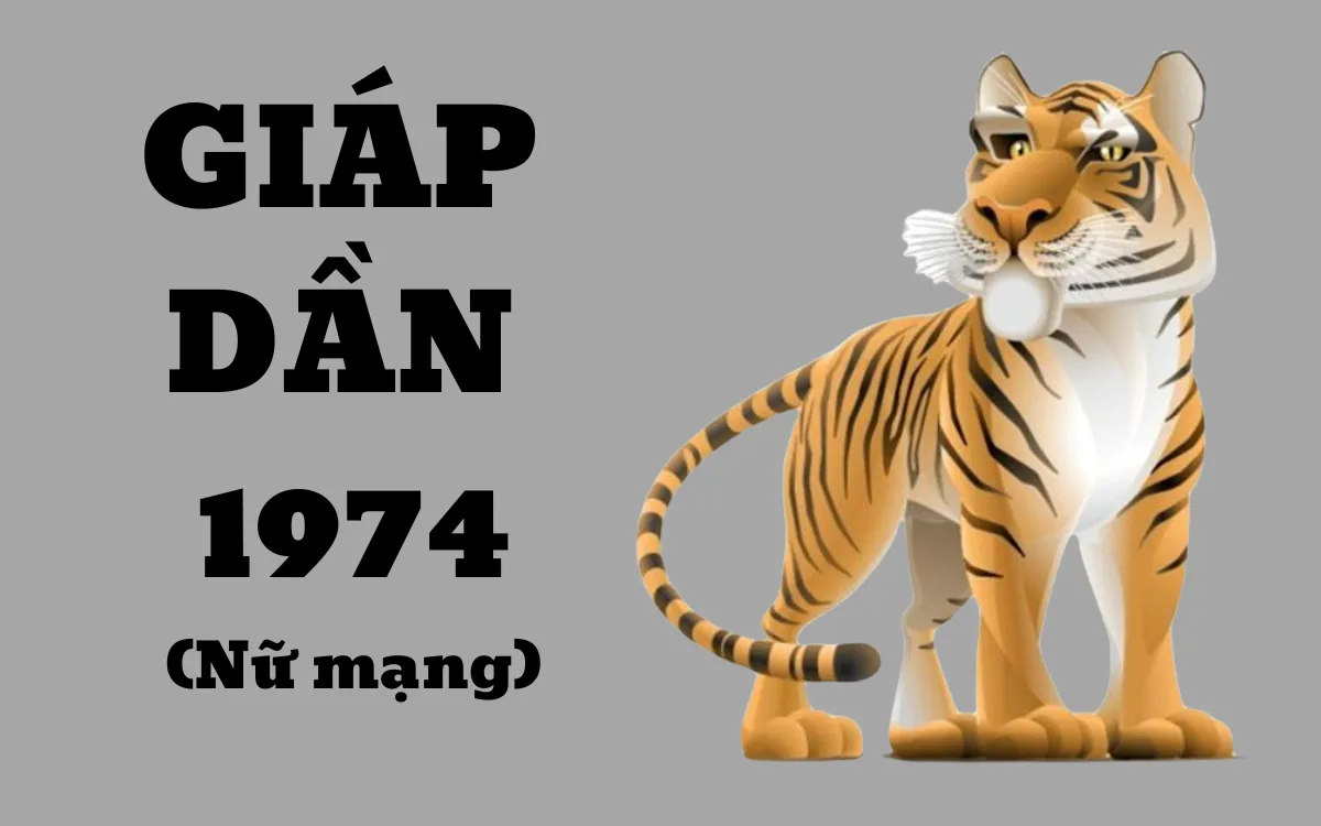Tuổi Giáp Dần 1974 nữ mạng nên lựa chọn tuổi nào để kết duyên, làm ăn?