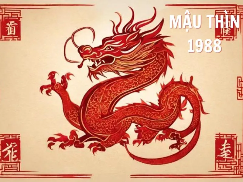 Tuổi Mậu Thìn 1988 hợp với những số nào?