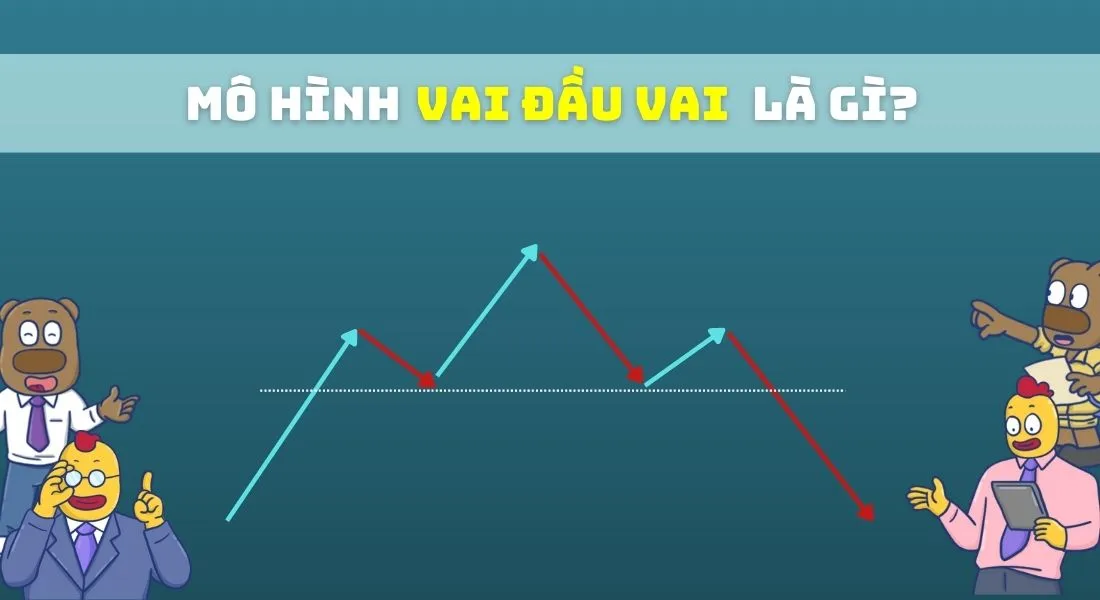 Hướng dẫn sử dụng mô hình Vai Đầu Vai trong đầu tư chứng khoán hiệu quả