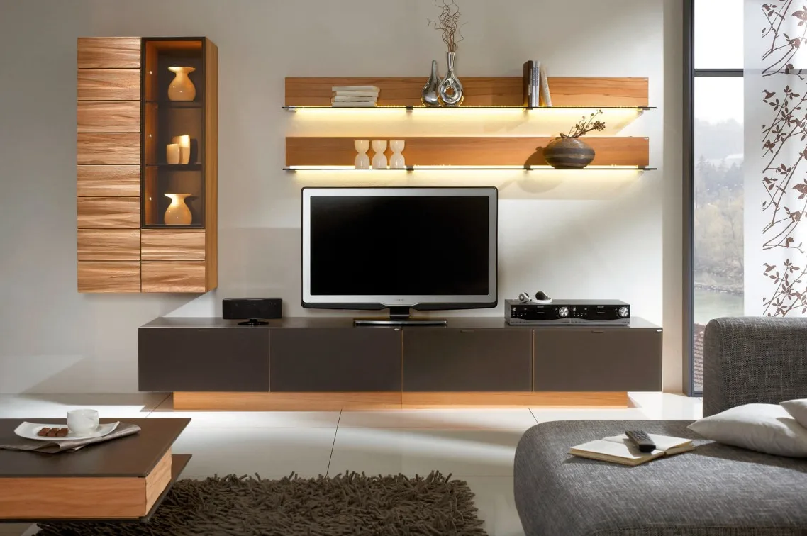 Làm thế nào để giúp tủ kệ tivi phòng khách đẹp và bắt mắt hơn?