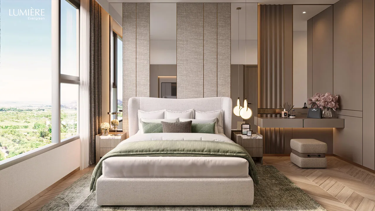 Các "lớp xanh" đưa thiên nhiên vào nhà tại LUMIÈRE Evergreen gồm những gì?
