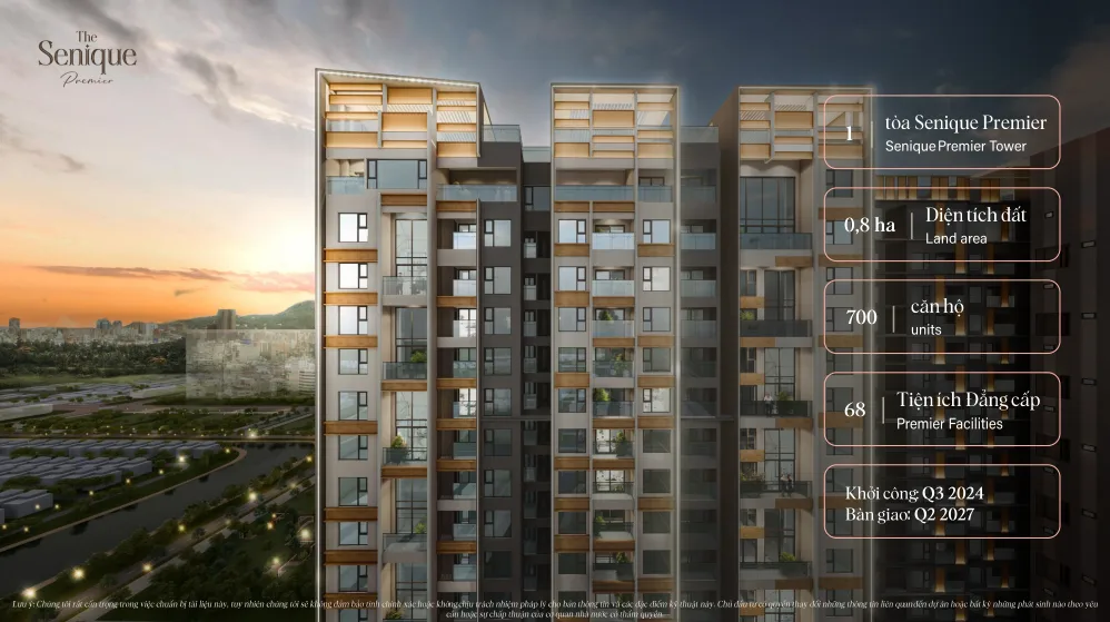 Tiêu chuẩn bàn giao căn hộ The Senique Premier hiện đại và đẳng cấp như thế nào?
