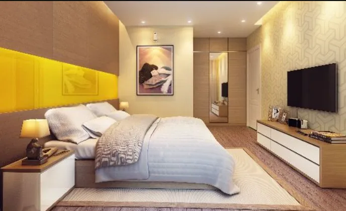 Diện tích tim tường, diện tích thông thủy căn hộ 3 phòng ngủ tòa P6 Vinhomes Times City