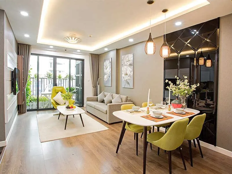Giá căn 2 phòng ngủ rẻ nhất và đắt nhất tại quận Hai Bà Trưng là bao nhiêu?