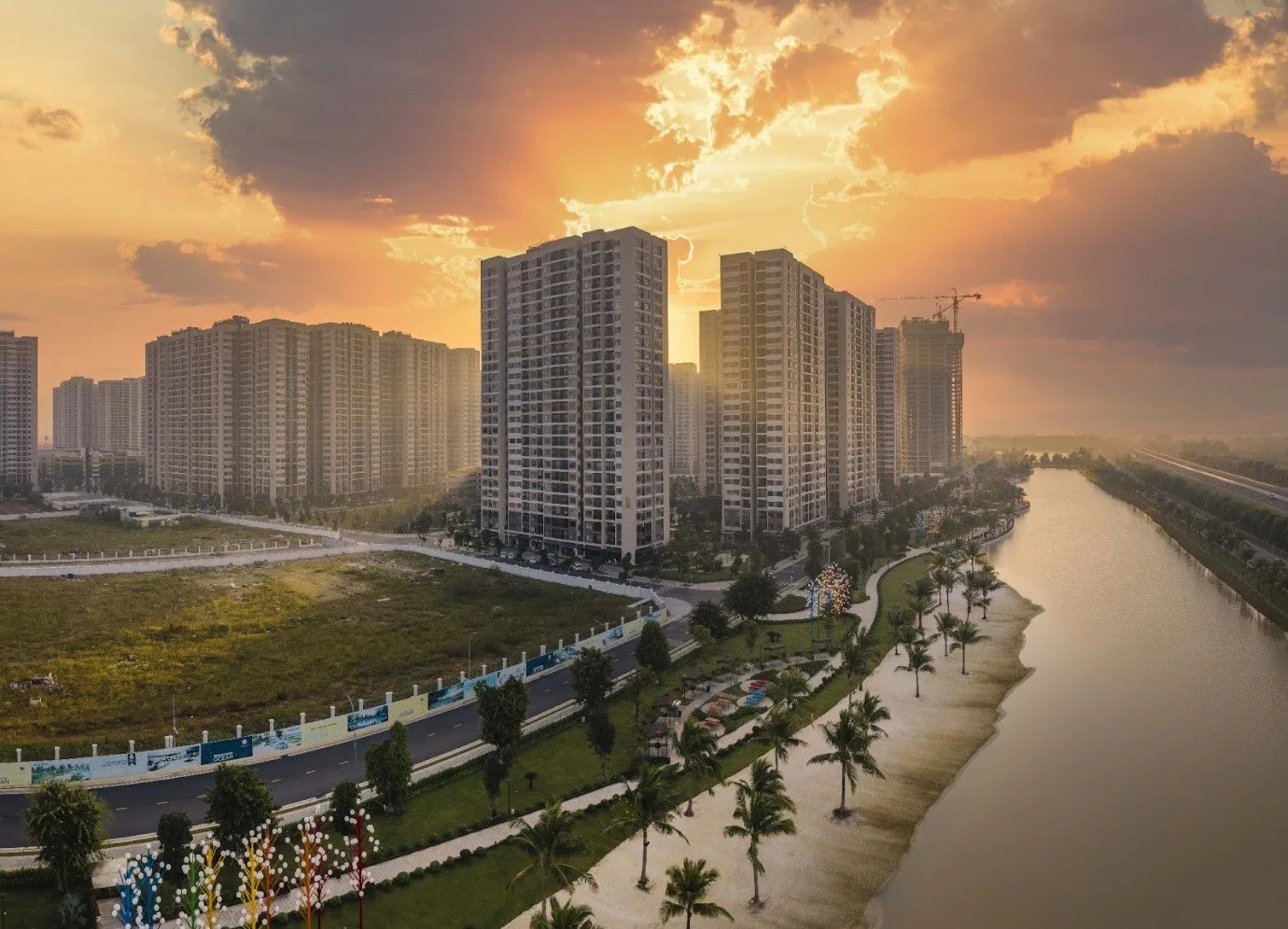 Cách đi nhanh nhất từ Vinhomes Ocean Park Gia Lâm đến trường Tiểu học Nông Nghiệp