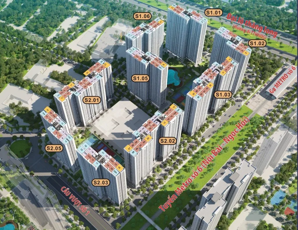 Tòa S1.02 Vinhomes Smart City có bao nhiêu căn góc?