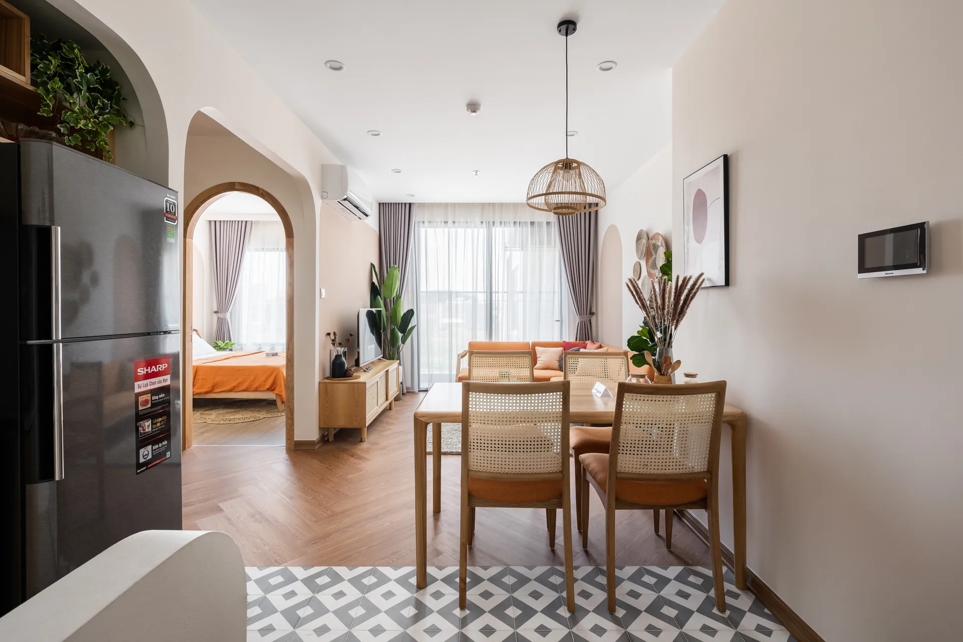 Chấm điểm căn hộ 1 PN + 1 Vinhomes Smart City Tây Mỗ