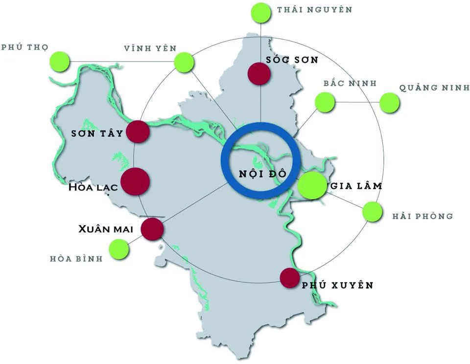Đô thị vệ tinh là gì? Hà Nội đang phát triển những đô thị vệ tinh nào?