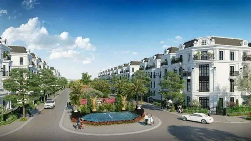 Biệt thự song lập phân khu Chà Là Vinhomes Ocean Park 2 nằm ở những trục đường nội khu nào?