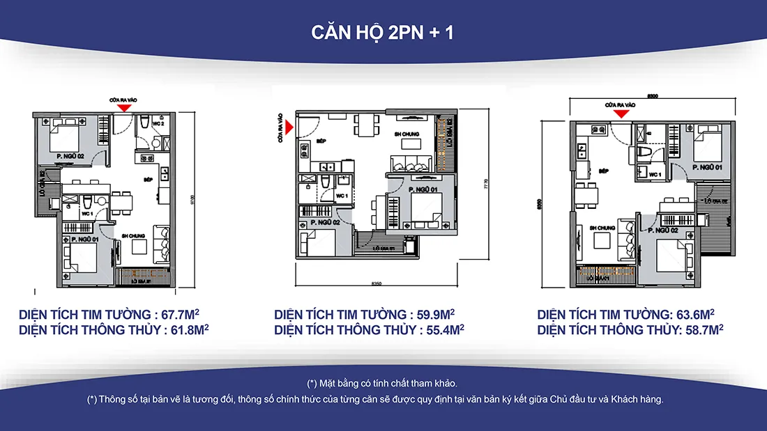 Chấm điểm căn hộ 2PN + 1 Vinhomes Smart City Tây Mỗ