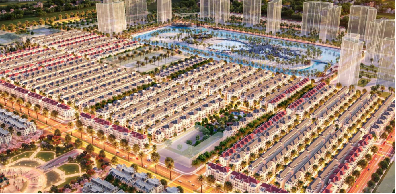 Biệt thự liền kề 60m2, mặt tiền 5m phân khu San Hô có giá bán bao nhiêu?