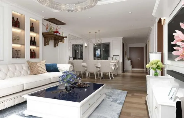 Giá căn hộ chung cư quận Ba Đình diện tích 200 - 250m2 đang bán bao nhiêu tiền 1m2?