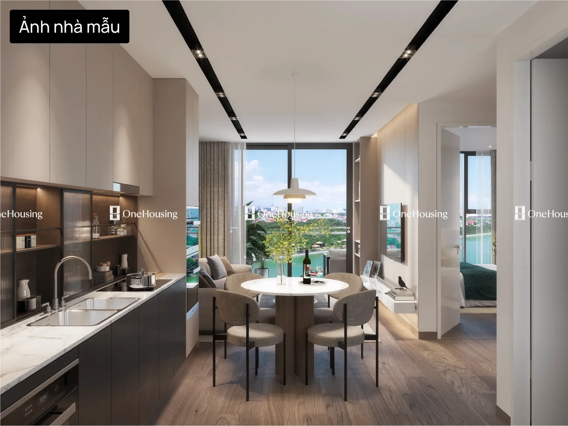 Căn hộ 1PN+ tòa A Masteri West Heights 41.94m2 đang bán bao nhiêu?