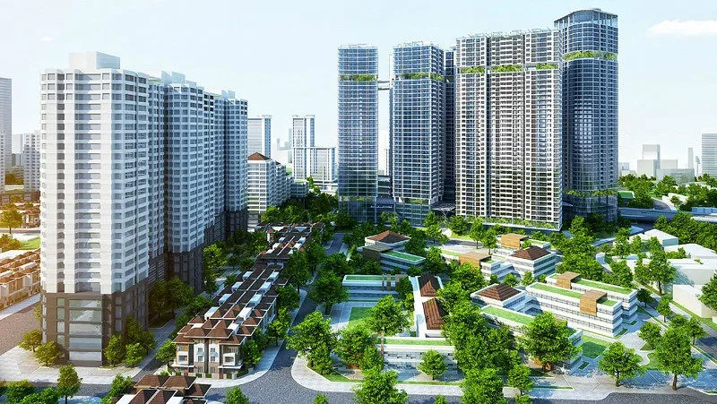 Giá căn hộ chung cư quận Hoàng Mai diện tích 50 - 80m2 đang bán bao nhiêu tiền 1m2?