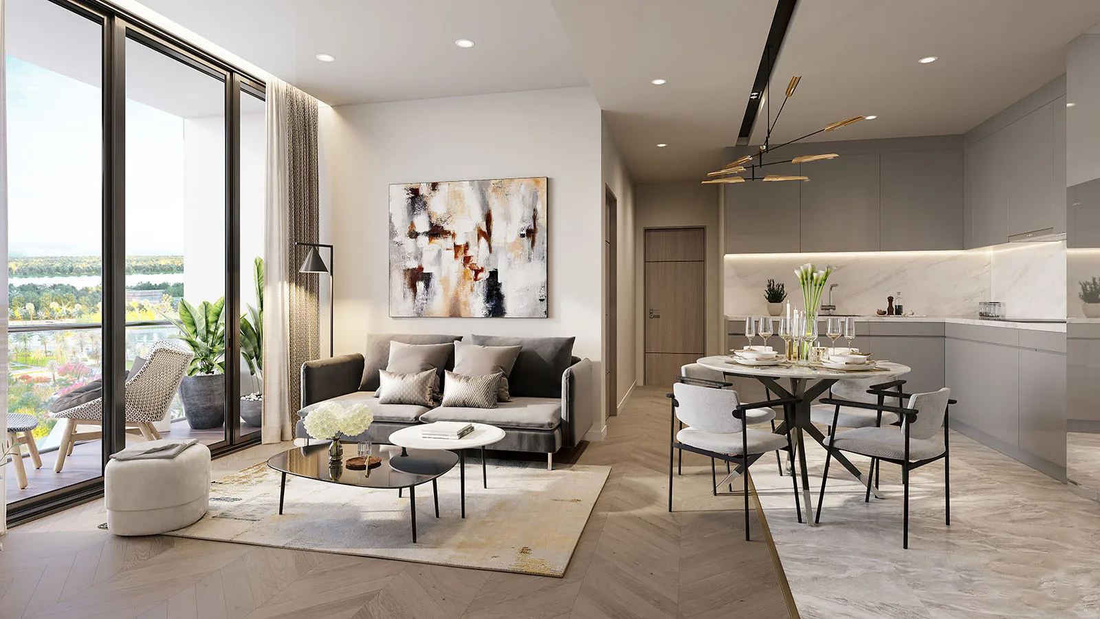 Căn hộ 3PN tòa A - Lumiere Boulevard 90 – 99m2 có giá bao nhiêu?